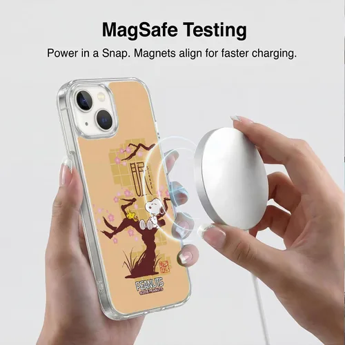 Miniatura 135 de Carcasa de gel para iPhone 7 Plus/iPhone 8 Plus, diseño de Snoopy Oriental de Peanuts, Badges