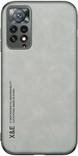 Miniatura 7 de Kepuch Silklike Funda para Redmi Note 11 Pro/Note 11E Pro 5G - Cubierta Parachoques Placa de Metal Incorporada para Redmi Note 11 Pro/Note 11E Pro