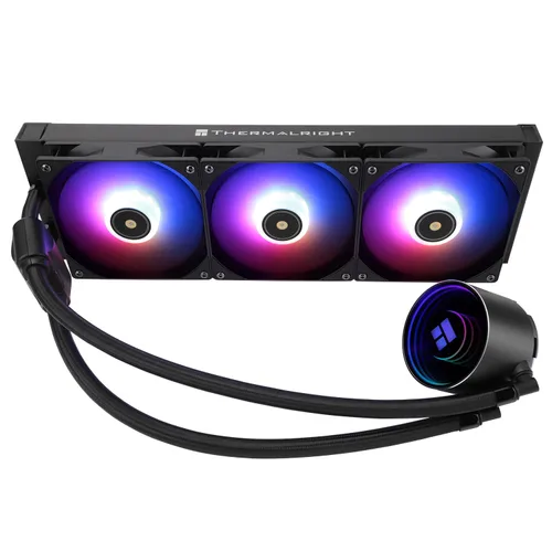 Miniatura 9 de Thermalright Frozen Notte 120 ARGB Enfriador de CPU negro Aio, 120 especificación fila fría, ventilador ARGB PWM, para Intel lga115x/1200/1851/1700