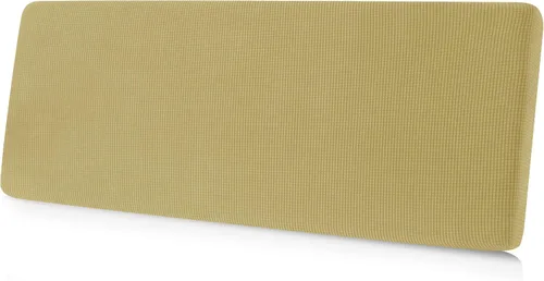 Miniatura 71 de CHUN YI - Funda elástica de cojín para sofá biplaza, funda de asiento de sofá con tela jacquard de elastano (mediana, color marfil blanco)
