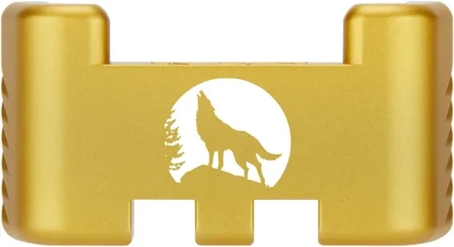 Miniatura 11 de NDZ Performance Placa trasera de aluminio con asistencia deslizante para Glock 1-5 Glock 17 19 19 19 x 22 23 24 26 27 31 32 33 34 35 45 47 49, Rojo
