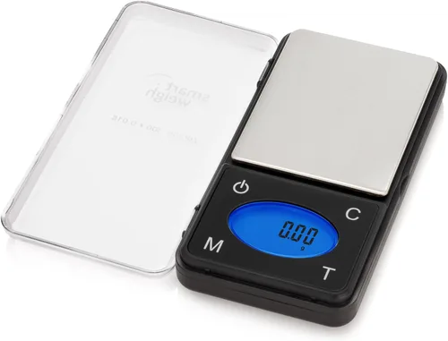Miniatura 9 de Smart Weigh ZIP600 - Báscula digital ultradelgada de bolsillo de 21.16 oz por 0.00 oz con función de conteo, escala de gramos y escala de onzas