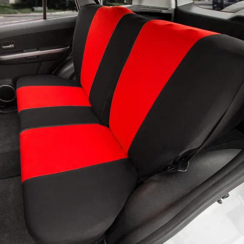 Miniatura 77 de FH Group Juego de fundas de tela para asiento delantero de automóvil para asientos de cubo, ajuste universal, compatible con bolsa de aire, fundas