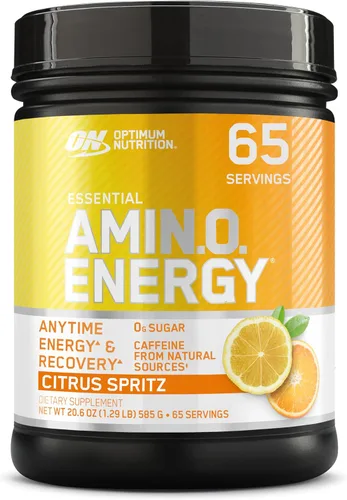 Miniatura 17 de Optimum Nutrition Amino Energy - Polvo energético para antes del entrenamiento con té verde, BCAA, aminoácidos, extracto de café verde, sabor