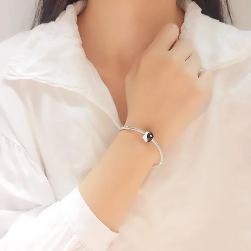 Miniatura 2 de Dijes de plata de ley 925 para pulsera y collar Pandora, regalos de joyería para mujeres