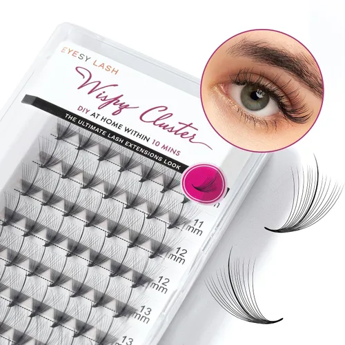 Miniatura 10 de Eyesy Lash 600 Fáciles Extensiones de Pestañas Prefabricadas en Abanico - 5D 0.07 mm Rizado D, Largos Mixtos 8-16 mm - Bandejas de Pestañas