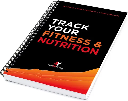 Miniatura 10 de Diario de fitness NewMe Fitness para mujeres y hombres, diario de alimentos y entrenamiento, libro de registro planificador para rastrear la pérdida