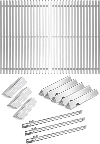 Miniatura 19 de Deflectores de calor para parrilla Weber Genesis II 300/LX 300, GS4 Genesis ii E-310 ii E-315 ii E/S335 ii se-335 (acero inoxidable 304, ES/410 x 3)