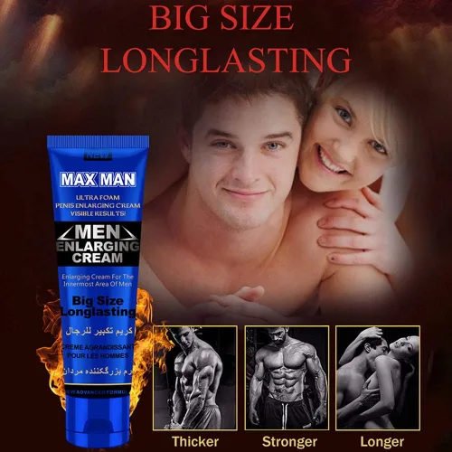 Miniatura 5 de Crema de masaje para hombres, mejora sexual, crema de erección para el pene se vuelve más larga, más gruesa, mejora de los hombres, aceite