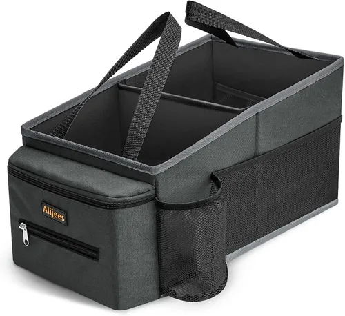 Organizador de asiento trasero de automóvil, artículos esenciales para viajes por carretera, accesorios de automóvil para mujeres y hombres,