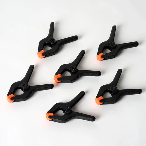 Miniatura 7 de Efavormart - 6 clips de abrazadera de muselina para telón de fondo fotográfico de nailon resistente de 3.75 x 1.75 pulgadas para fijar telón