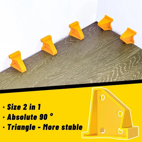 Miniatura 4 de Herramientas para pisos laminados, kit de instalación NAACOO LVP, herramientas profesionales para pisos de vinilo - bloque de golpeo con mango