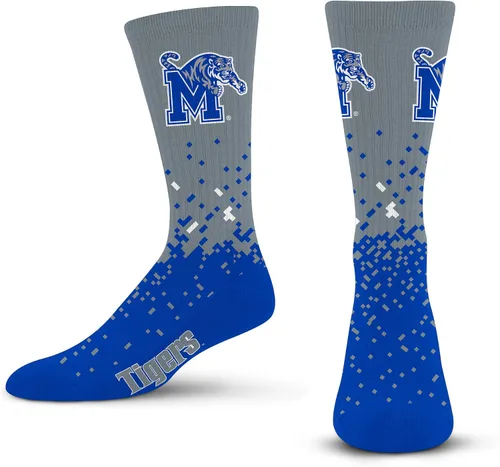 Miniatura 49 de For Bare Feet Calcetines de la NCAA para niños y niñas, unisex, Spray Zone Crew, para jóvenes