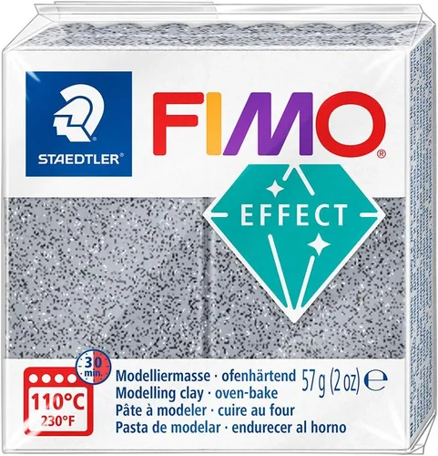 STAEDTLER FIMO Efecto Arcilla de Polímero: Granito, Arcilla para Hornear para Joyería, Escultura, Manualidades para Adultos