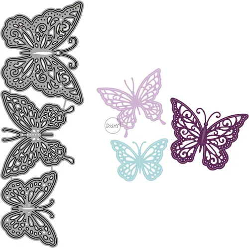 Miniatura 13 de DzIxY Adorables troqueles de corte de metal para valla de ovejas para hacer tarjetas, juegos de troqueles de papel en relieve, plantillas para 17