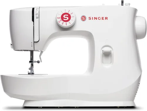 SINGER MX60 Máquina de coser ligera y portátil con kit de accesorios y pedal de pie | 57 aplicaciones de puntada, luz LED y ojales de 4 pasos |
