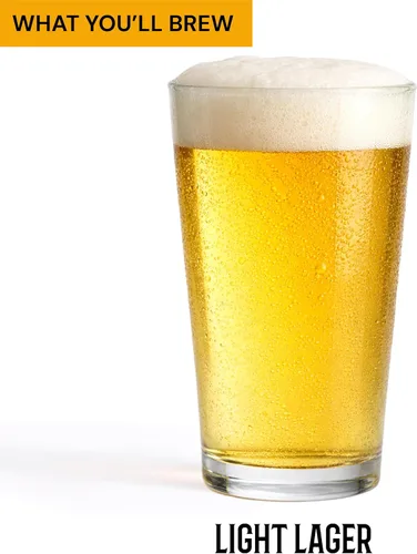 Miniatura 2 de Kit de recetas Craft A Brew - Recarga de Lager ligera - 1 galón - Ingredientes para elaboración de cerveza en casa Light Lager