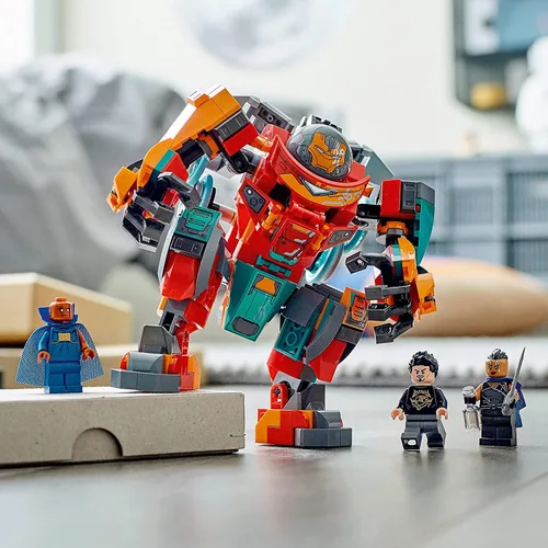 Miniatura 5 de LEGO Marvel Tony Stark's Sakaarian Iron Man 76194 Kit de construcción; gran regalo para jóvenes superhéroes mayores de 8 años; nuevo 2021