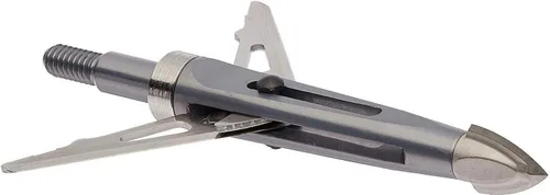 Miniatura 2 de New Archery Products Killzone 2 Blade - Puntas de flecha mecánicas de despliegue trasero para caza con arco con diámetro de corte de 2" y diseño
