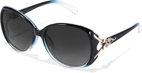 Miniatura 20 de FIMILU Gafas de sol para mujer, lentes de sol polarizados de gran tamaño, gafas de sol grandes para mujer, protección UV