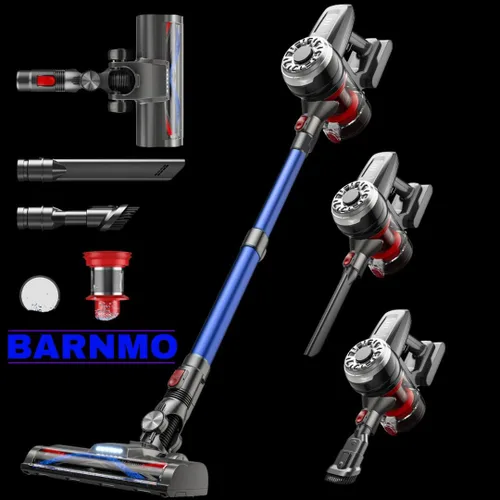 Miniatura 2 de Aspiradoras inalámbricas para el hogar, 45 minutos de tiempo de funcionamiento, faros LED, 2 velocidades, tubo telescópico, potente succión