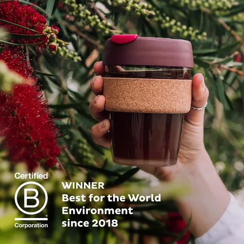 Miniatura 7 de Taza KeepCup Brew, de vidrio templado y corcho, Vidrio templado, Prensa