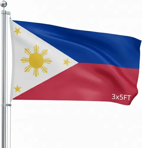 Miniatura 51 de Bandera para exteriores de SSK de poliéster resistente al clima por ambos lados. Tamaño grande: 3 pies por 5 pies, México