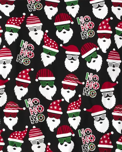 Miniatura 3 de The Children's Place Pijama de Navidad unisex para bebé, algodón