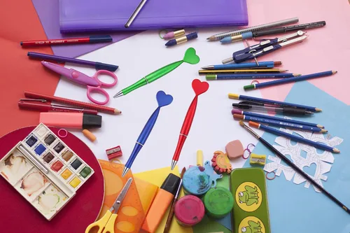 Miniatura 5 de JKJF 8 bolígrafos en forma de corazón, bolígrafo de tinta de gel con forma de corazón, bolígrafos de punta redonda para escuela, oficina, papelería
