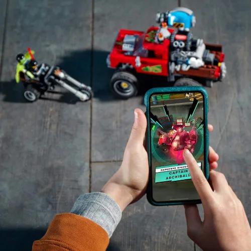 Miniatura 3 de LEGO Hidden Side El Fuego's Stunt Truck 70421 Kit de construcción, juego fantasma para niños y niñas de 8 años en adelante, juego interactivo
