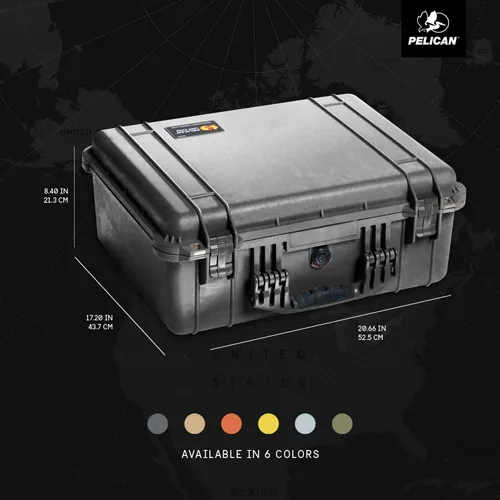 Miniatura 5 de Pelican Funda para cámara 1550 con espuma (negro)