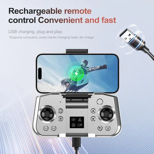 Miniatura 9 de Dron GPS S181 con cámara para principiantes, Drone FPV 8K con motor sin escobillas, transmisión WiFi 5G, evitación de obstáculos, posicionamiento