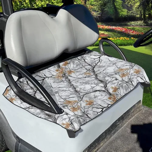 Miniatura 30 de AFPANQZ Toalla personalizada para cubierta de asiento de carrito de golf, añade tu texto, imagen, logotipo, nombre, protector de asiento de carrito