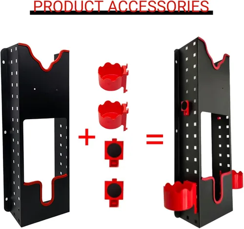 Miniatura 3 de Soporte de pared para pulido, pulidor rotativo para coche, organizador de detalles, organizador de detalles, estante de almacenamiento