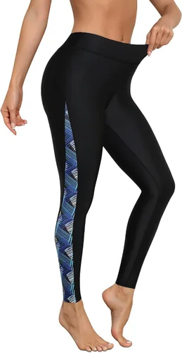 Miniatura 67 de ATTRACO Pantalones de natación de talle alto - Leggings de natación para mujer
