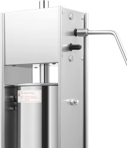 Miniatura 9 de Máquina para hacer churros comerciales de acero inoxidable de 5 L, máquina para hacer churros españoles + 6 boquillas de diferentes formas, máquina