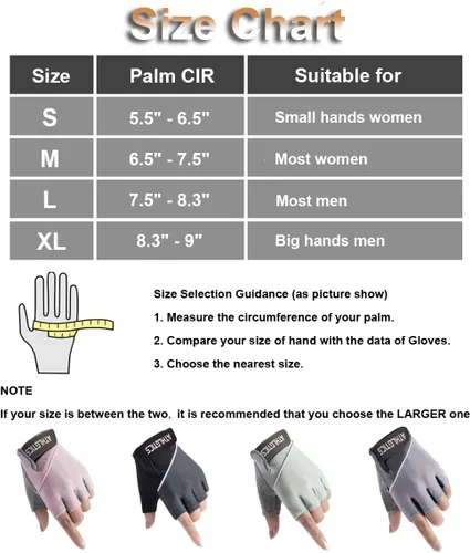 Miniatura 7 de SUJAYU Guantes de entrenamiento para mujeres y hombres, guantes de gimnasio para entrenamiento y fitness