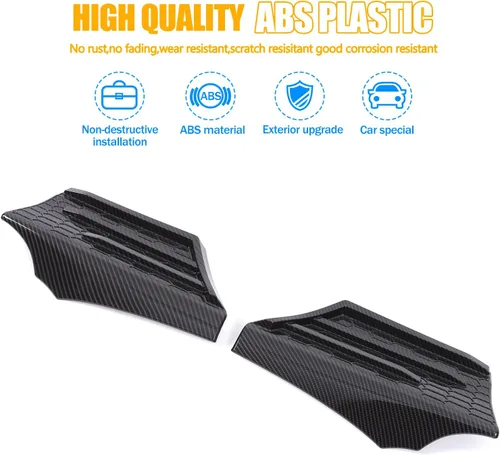 Miniatura 4 de Cubierta de guarnición para parachoques superior de automóvil compatible con Toyota Tacoma 2016 2017 2018 2019, panel decorativo de guarnición