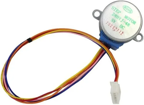 Miniatura 3 de 28BYJ-48 5V Motor paso a paso de engranajes 4 fases + placa de controlador ULN2003 para kit de bricolaje (tamaño : 28BYJ 48)