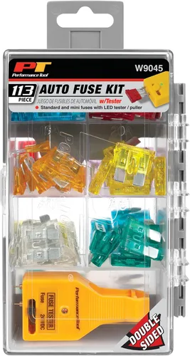 Miniatura 6 de Performance Tool W9045 113pc kit de fusible automático con probador