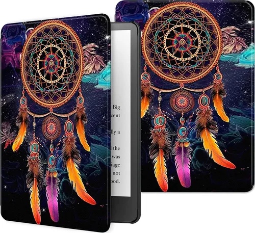 Miniatura 37 de Funda para Kindle básico de 6 pulgadas (11.ª generación), múltiples ángulos, piel sintética, delgada, con función de encendido y apagado automático