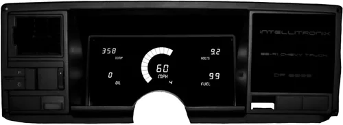 Miniatura 3 de Intellitronix Panel de tablero digital LED compatible con Chevy Truck 1988-1991 DP6005B (azul)