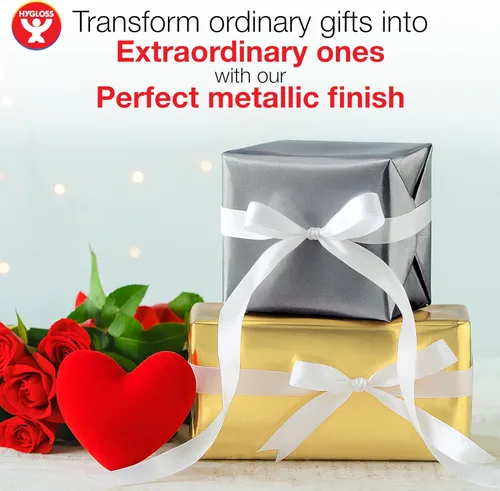 Miniatura 4 de Hygloss Products - Papel de aluminio metálico brillante, hojas de 20 x 26 pulgadas para artes, manualidades y envoltura de Navidad