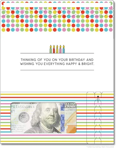 Miniatura 119 de Tarjeta de boda, con dos aperturas de tira para desgarrar, con ventana de plástico transparente que deja ver dinero, cheques o tarjetas de regalo