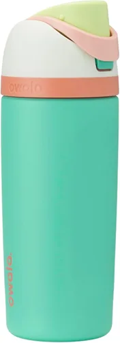 Miniatura 61 de Owala FreeSip - Botella de agua aislada de acero inoxidable con popote, botella de agua deportiva sin BPA, ideal para viajes, 24 onzas, todoterreno