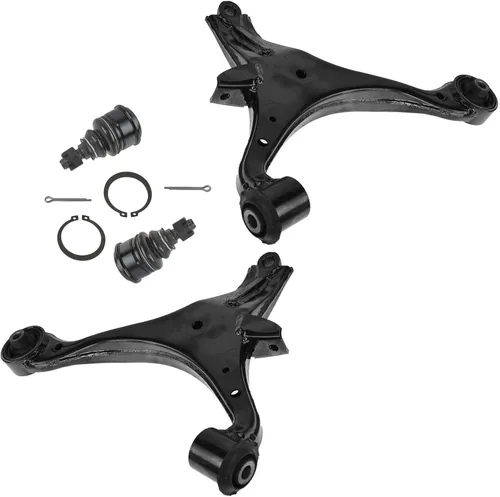 Miniatura 106 de TRQ Brazo de control delantero superior e inferior con rótula juego de 4 piezas compatible con Land Rover Range Rover 2003-2012
