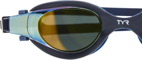 Miniatura 2 de TYR Vesi Adult Swim Goggles - Low Profile Training Goggles for Men & Women, Anti Fog, UV Protection, with Quick Adjust Strap
