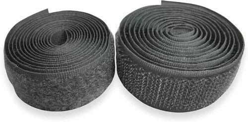 Miniatura 23 de Cinta de velcro para coser de 1.2 pulgadas de ancho, color negro, no adhesiva, 1 yarda de longitud, cinta de nailon negro, juego de sujetadores