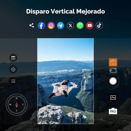 Miniatura 6 de Bwine F7MINI - Drones con cámara para adultos con video 4K y foto 8K, cardán EIS de 3 ejes, 96 minutos, 249 g exento de FAA, transmisión de más de 6