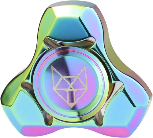 Miniatura 12 de FREELOVE Spinner de metal premium para adultos, giratorio silencioso pesado de acero inoxidable con rodamiento de precisión, pequeño juguete